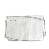 PM2.5 Anti-Virus Mask Filters 10Pcs