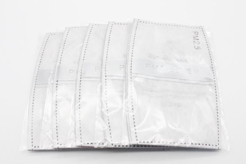 PM2.5 Anti-Virus Mask Filters 10Pcs