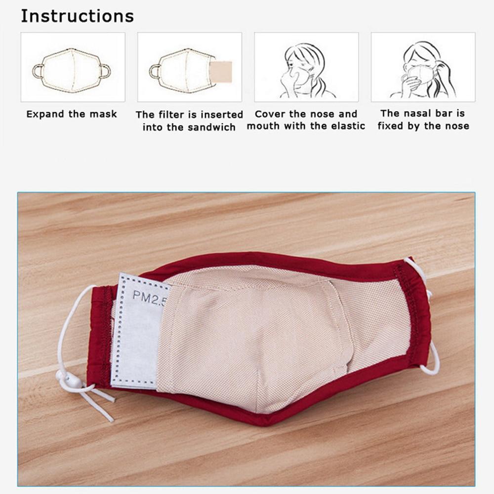 PM2.5 Anti-Virus Mask Filters 10Pcs